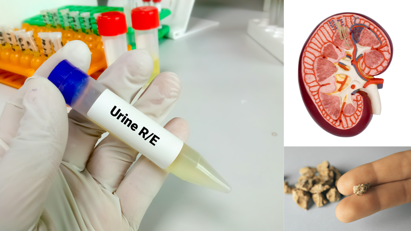 Urine RE and renal colic