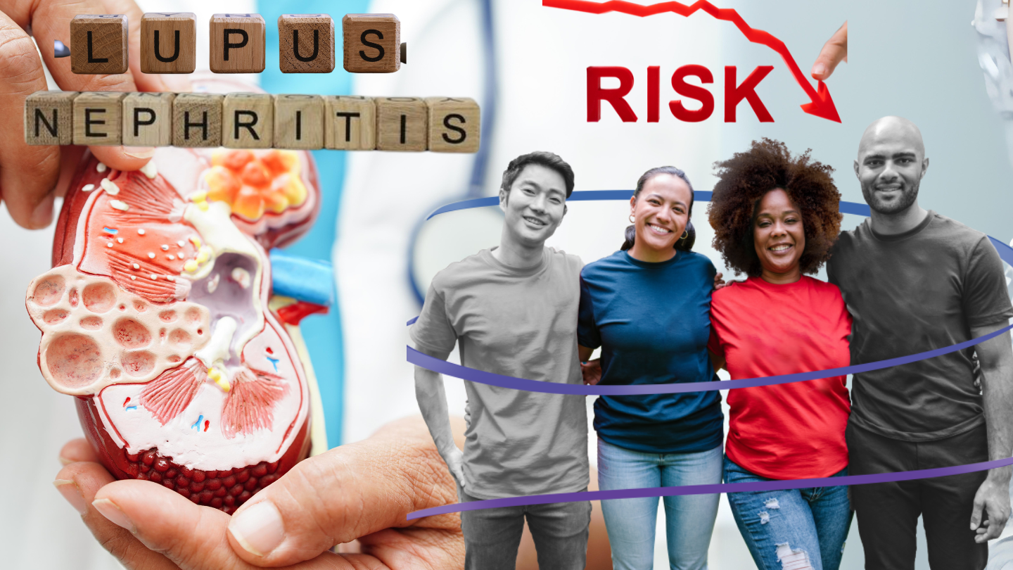 Men are more likely to develop lupus nephritis