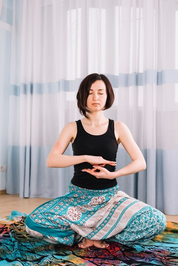 Meditation, deep breathing, and yoga practices - good remedies for headaches